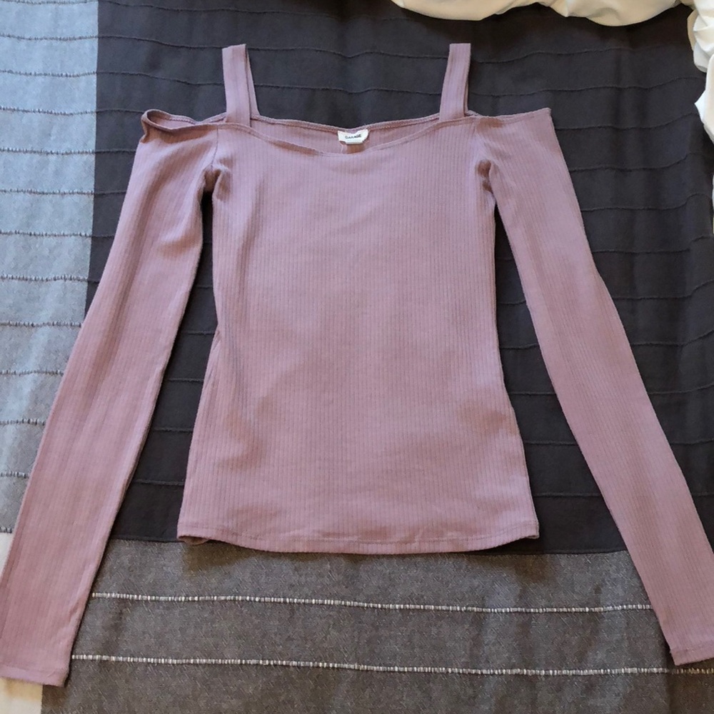 Garage Full Sleeve Cold Shoulder Top